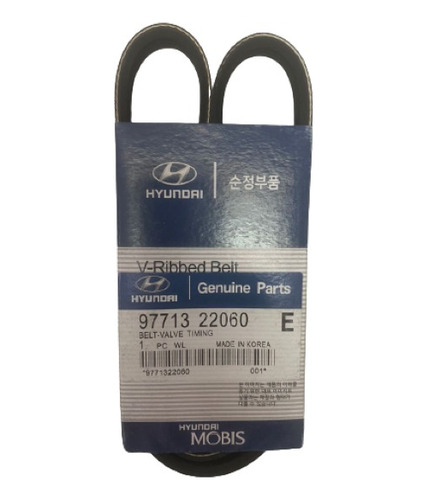 Correa Aire Acondicionado Getz Elantra 1.3 1.6 4pk835