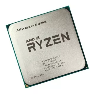 Procesador Ryzen 5 1600x 6 Núcleos A 3.6 Ghz Max 4.0 Ghz