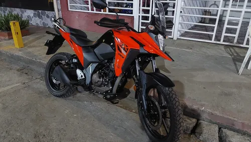 V-strom 250 Sx 2025 Multicolor Placa En H