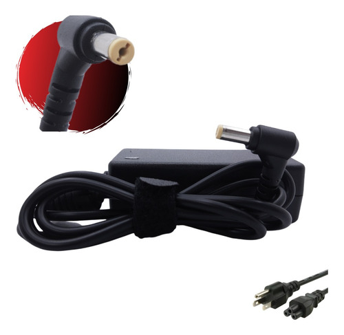 Cargador Para Acer Smart Ac 40w 19v  2.1a 3 Clavijas.