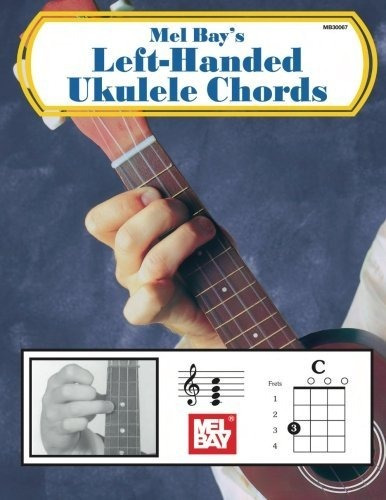 Book : Left-handed Ukulele Chords In Photo And Diagram Form