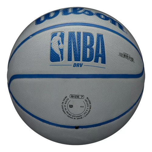 Pelota Basquet Baloncesto Wilson Basketball Nba N°7 Gris