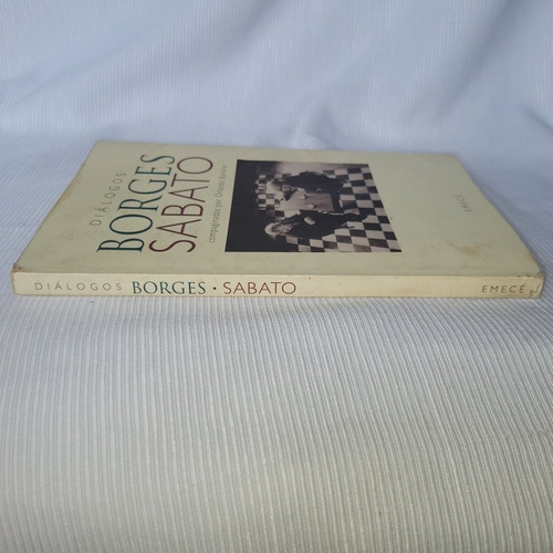 Imagen 2 de 9 de Dialogos Borges Sabato Orlando Barone Emece