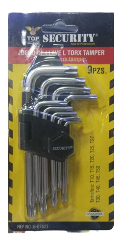 Llaves Allen Torx 9 Piezas Medianas