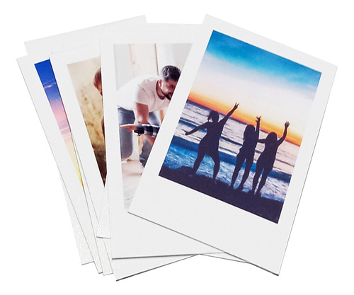 Pack X 20 Mini Polaroid De 6x9 Cms Papel Satinado Regalo