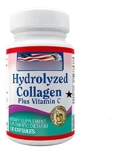 Collagen Hidrolized 100 Caps Health - Unidad a $650