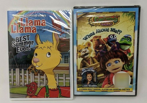 Lot Of 2 : Children's Movies (dvd) Llama Llama Best Summ Ccq