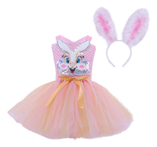 Disfraz De Conejo De Pascua Para Niñasvestido De Princesa