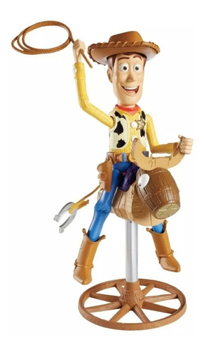 Woody Toy Story Vaquero De Rodeo Toro Montado 100% Original