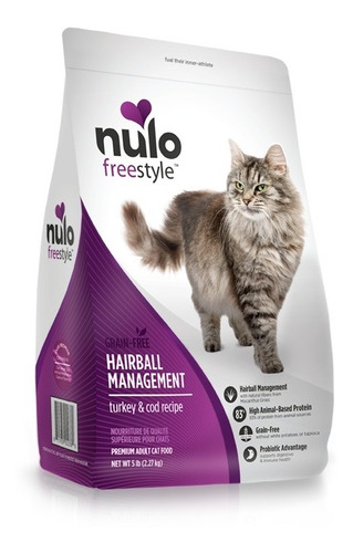 Nulo Cat Grainfree Hairball 5lb