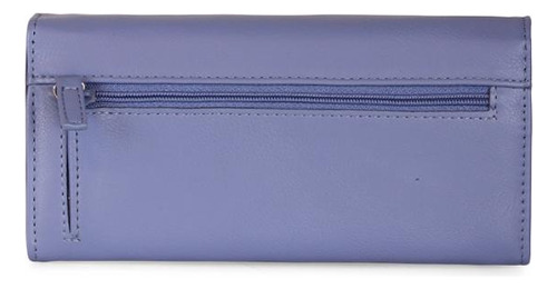 Billetera De Mujer Ania Azul Nautica