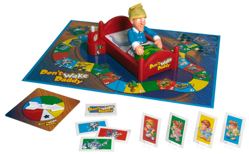 Juego De Mesa Don't Wake Daddy Hasbro, Edad 3+