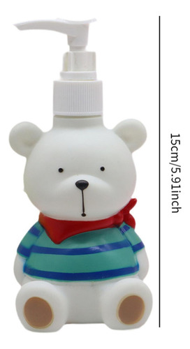Lindo Dispensador De Jabón De Manos Con Forma De Animal Oso