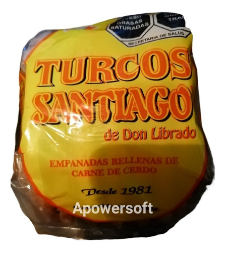 Empanadas Dulces Turcos Santiago 3 Paquetes 