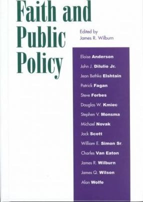 Libro Faith And Public Policy - James R. Wilburn