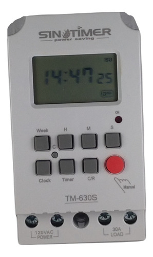 Timer Digital Programável Em Segundos Sinotimer 110v Ou 220v