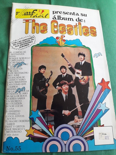 Revista Guitarra Facil De Los Beatles No.55