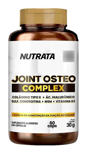 Joint Osteo Complex Nutrata 60 Cápsulas Sabor Sem sabor