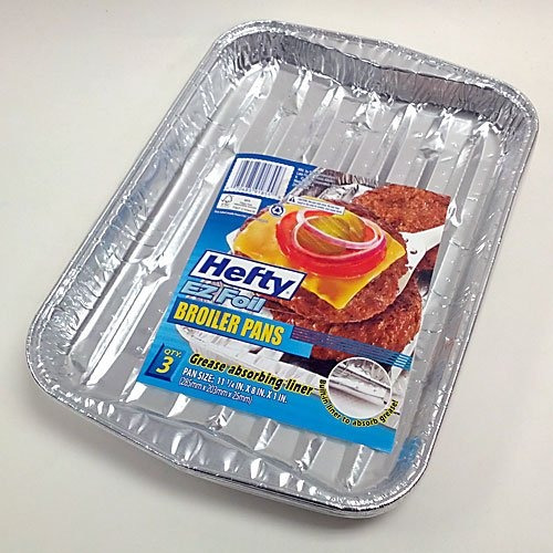 Hefty Ez Foil 91855 De 8 Pulgadas X 11,25 Pulgadas X 1 Pulga