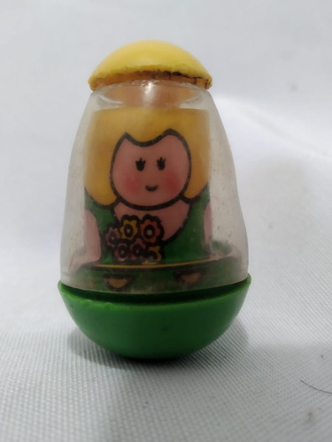 Huevo Niña Weebles Hasbro Vintage