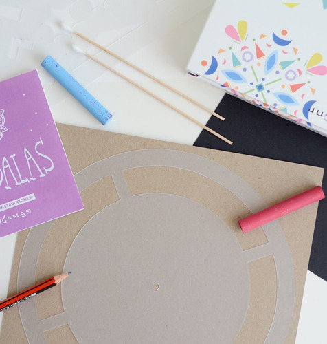 Set Para Crear Mandalas En Oleo Pintar Diseñar Decorar Diy