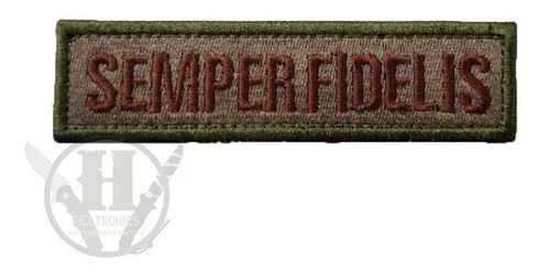 Parche Bordado Abrojo Semper Fidelis Multicam Uca Desert