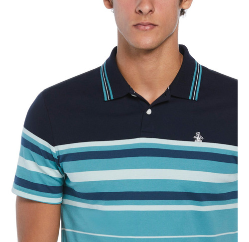 Polo A 2 Colores Con Franjas
