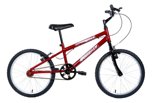 Bicicleta Aro 20 Mtb Boy Infantil Tridal Cor Vermelho