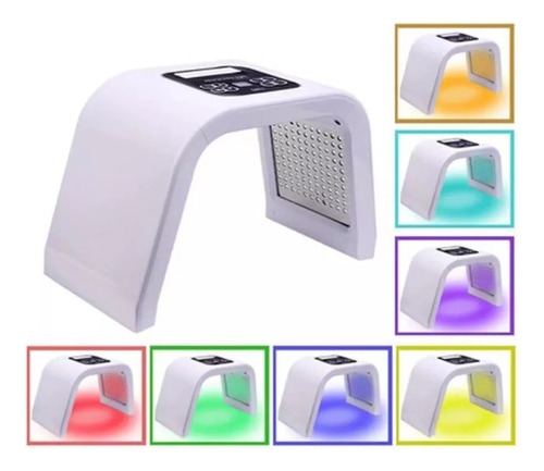 Lampara De Luz Facial 7 Colores Led Omega Light