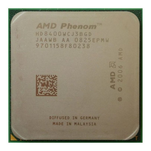 Processador AMD Phenom X3 8400 HD8400WCJ3BGD  de 3 núcleos e  2.1GHz de frequência