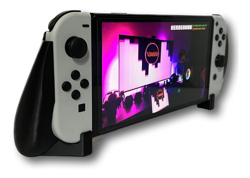 Grip Conforto Para Nintendo Switch Oled (suporte Case Base)