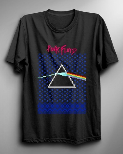 Polera De Pink Floyd Tipo Bordado