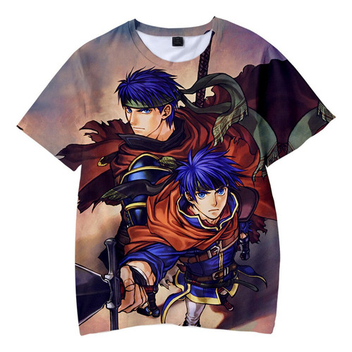 Men G Camiseta Con Estampado 3d De Anime Fire Emblem