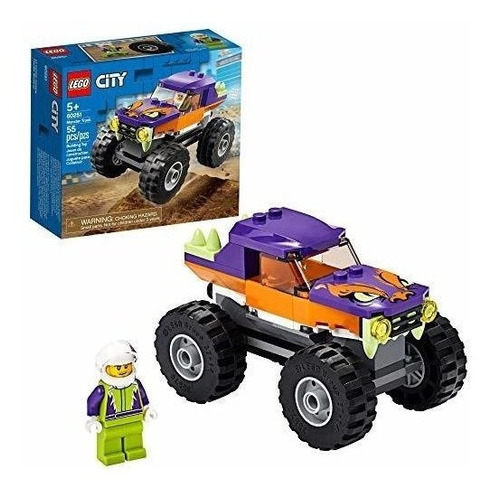 Lego City Monster Truck 60251 Playset, Juegos De Construccio