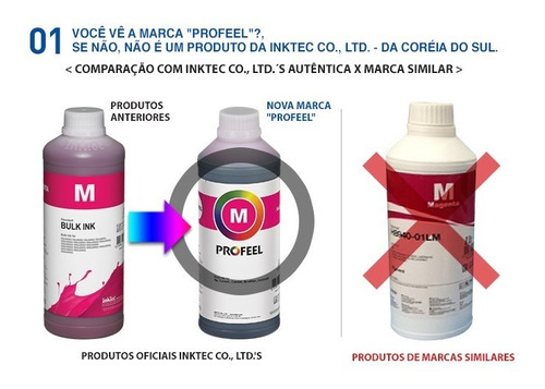 Tinta Corante Inktec Hp Pro8100 8600 8610 8620 - Litro