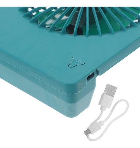 Ventilador De Aire Con Carga Usb De 1 Pieza, Ventilador De E