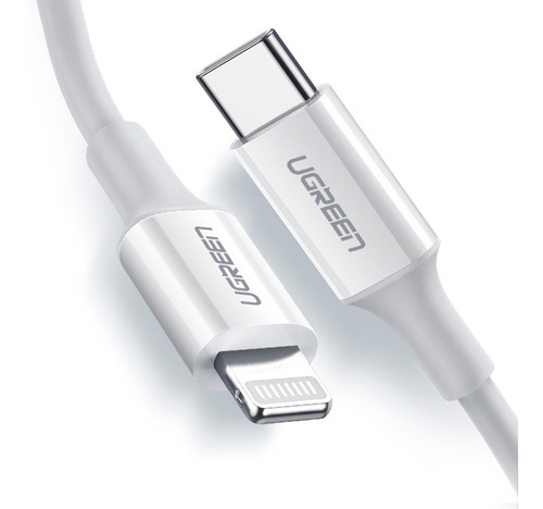 Ugreen Cable Cargador Usb C Para iPhone Mfi 2m Carga Rapida