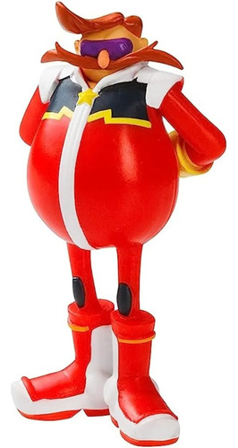 Mini Figura Sonic Llavero 6cm En Caja Dr.eggman Son2012 Febo