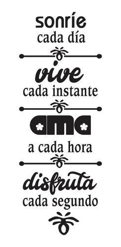 Frases Decorativas Para El Hogar, Oficina, Negocio 120x60cm