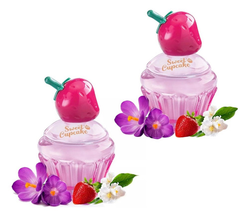 Perfume Para Niña Sweet Cupcake Zermat 50ml - 2 Piezas