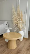 Comprar Set De 2 Mesas De Centro (pino Y Piedra Sinterizada)