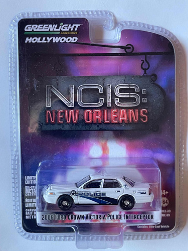 Greenlight 1/64 Ncis New Orleans 2006 Ford Crown Victoria