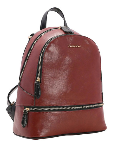 Imagem 1 de 2 de Mochila Chenson Casual Verniz Clássico 8482660 (404287)