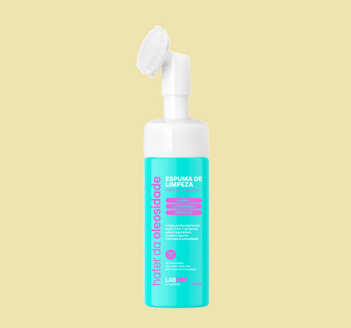 Kit 2 Espuma De Limpeza Hater Da Oleosidade 130ml - Labotrat