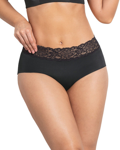 Panties 012960 Hipsters Y Cacheteros Negro