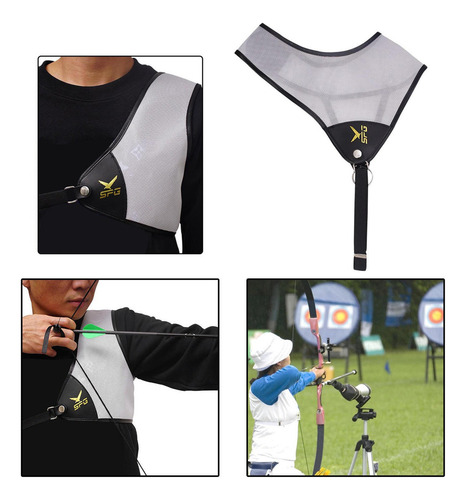 Accesorio De Protección De Pecho De Caza De Tiro Blanco