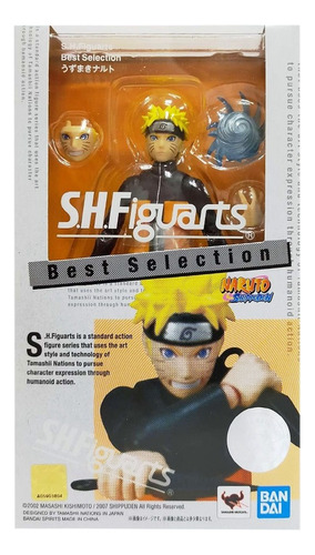 Figura Acción Naruto Uzumaki Best Select Sh Figuarts Bandai