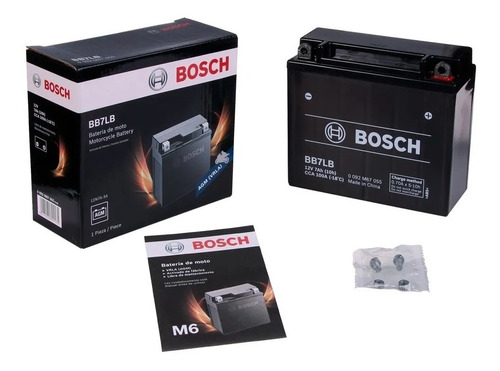Bateria Bosch Gel Bb7lb 12n7a-3a Motomel Skua 150 Mr Ituz