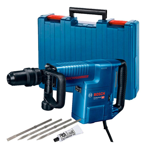 Martillo Demoledor Bosch Gsh 11 Kg 1500w 16.8 Jouls Color Azul
