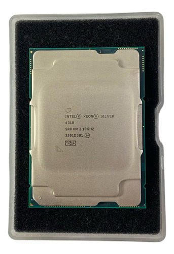 Processador Intel Xeon Silver 4310 de 12 núcleos de 2,10 GHz Bx806894310
